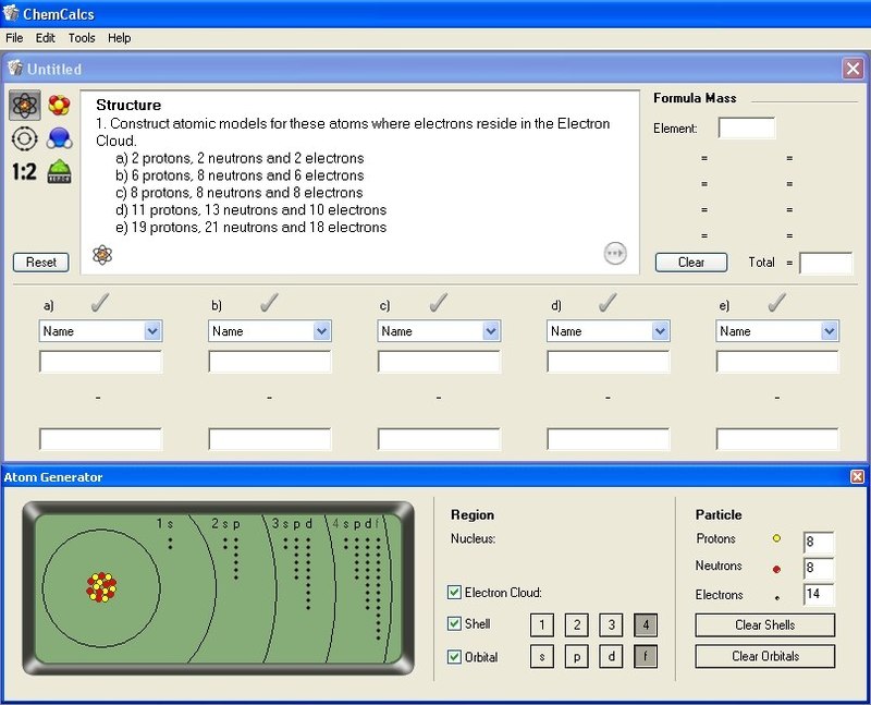 ChemCalcs Screenshot